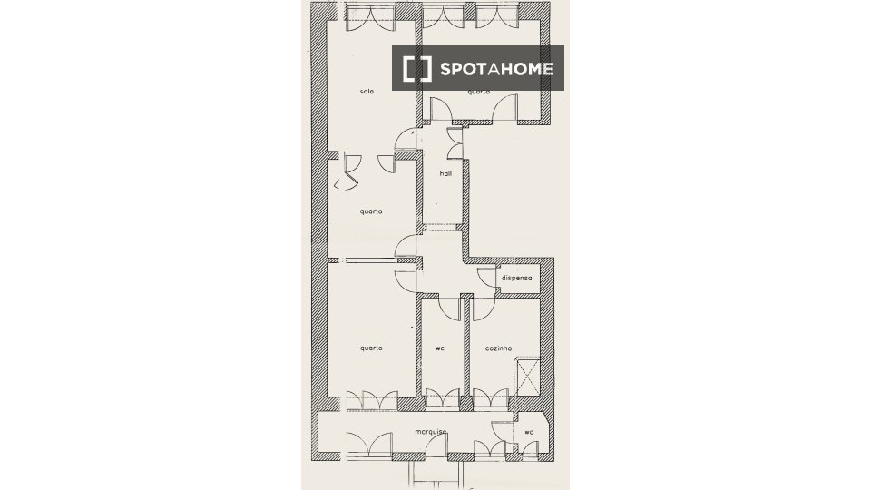 Double room Lisbon, 2 beds, 70m² — photo 1