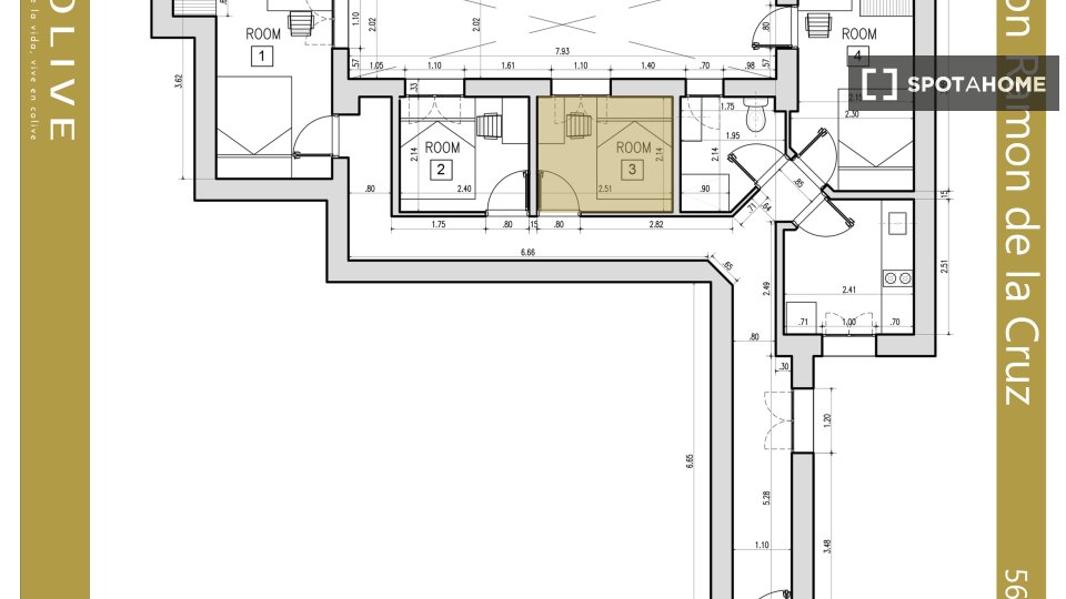 Double room Madrid, 4 beds — photo 48