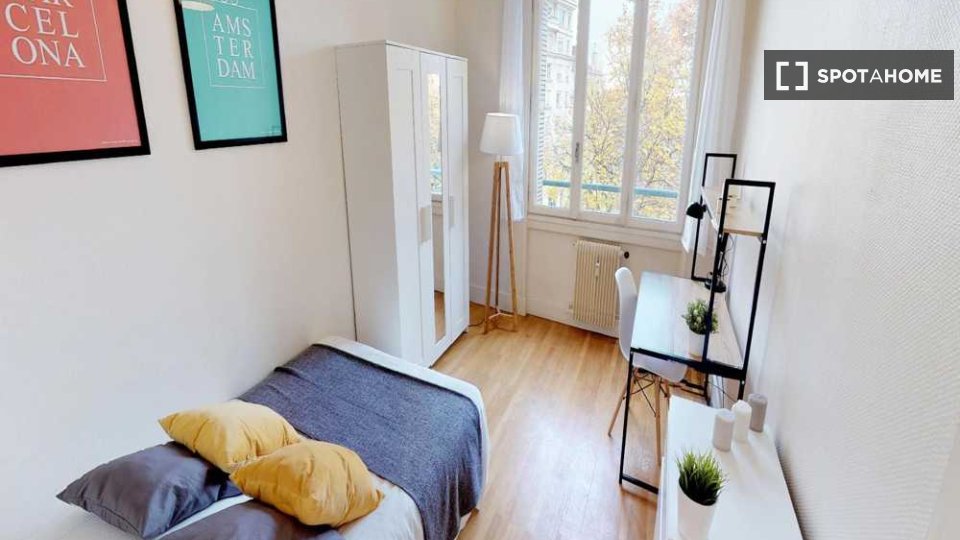 Camera doppia Lione, 3 camere, 50m² — foto 15