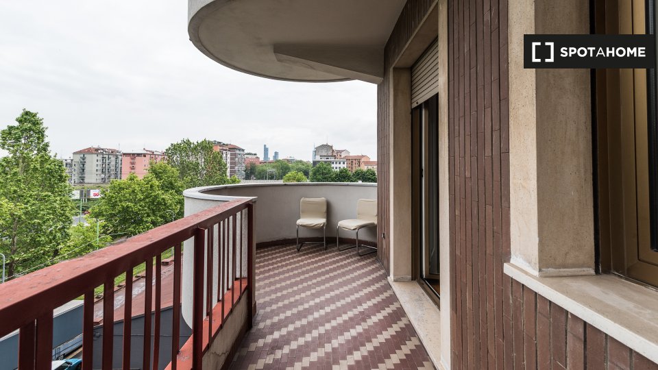 Camera doppia Milano, 5 camere, 150m² — foto 18