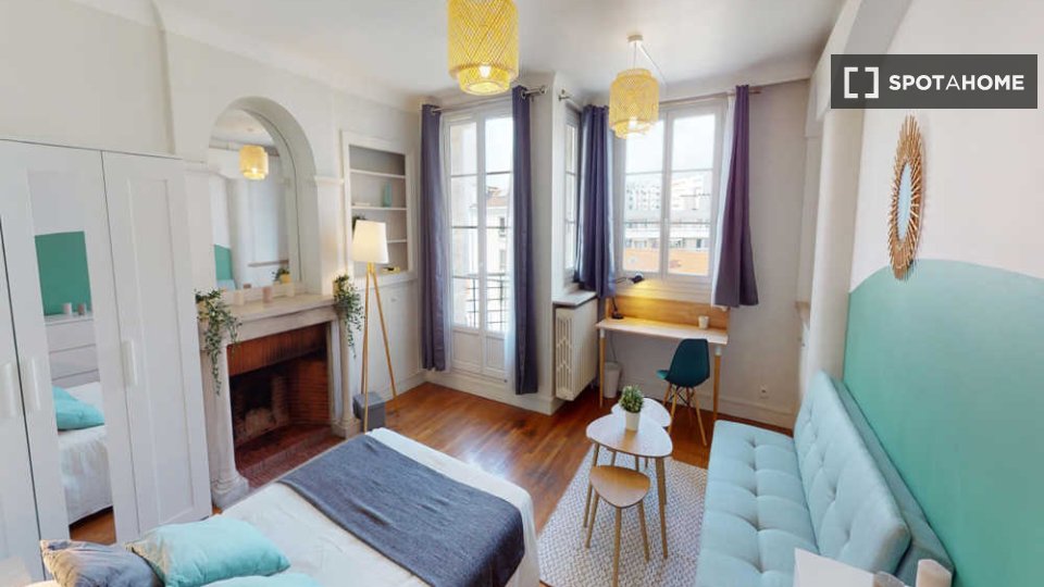 Chambre double Paris, 5 chambres, 110m² — photo 22