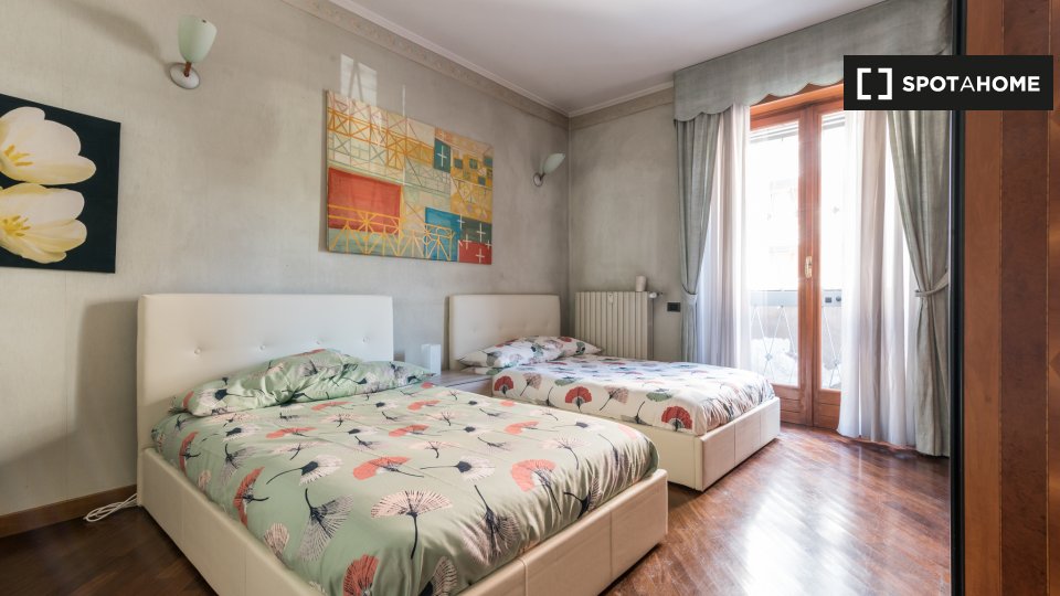 Camera doppia Milano, 4 camere, 130m² — foto 18