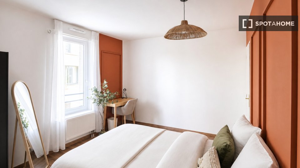 Chambre double Lille, 4 chambres — photo 29