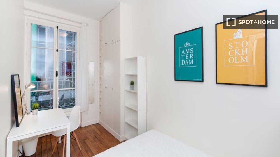 Camera doppia Parigi, 4 camere, 80m² — foto 20