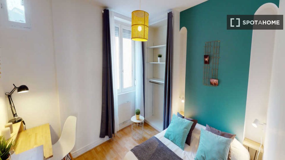 Camera doppia Lione, 3 camere, 80m² — foto 12
