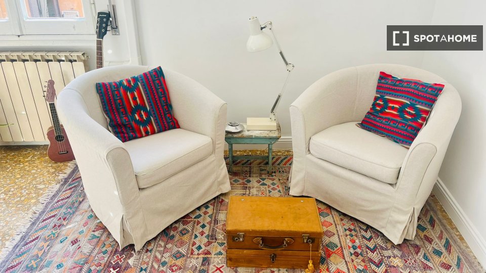Double room Rome, 2 beds, 70m² — photo 68