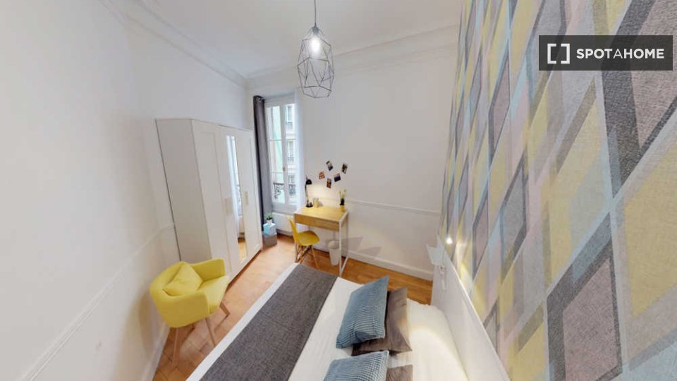 Camera doppia Parigi, 5 camere, 100m² — foto 8