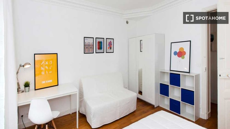 Camera doppia Parigi, 4 camere, 60m² — foto 10