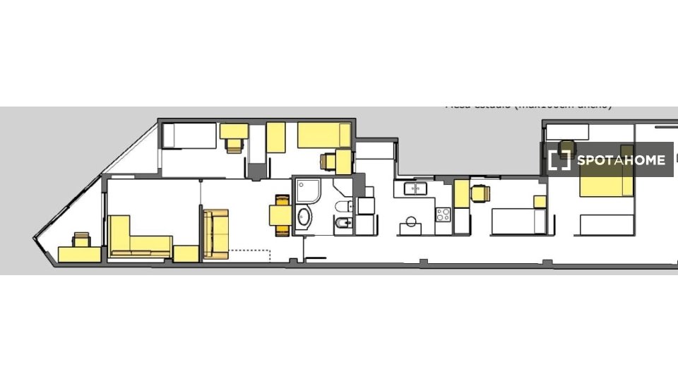Double room Valencia, 5 beds, 110m² — photo 15