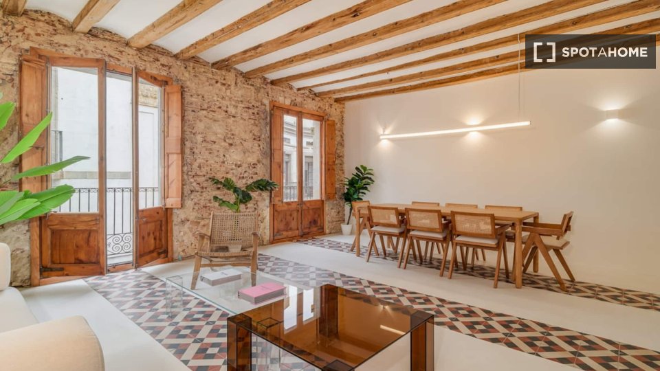 Piso en alquiler de 1 dormitorio en El Gòtic, Barcelona.