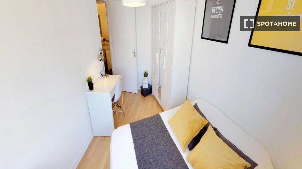 Camera doppia Lione, 5 camere, 100m² — foto 35