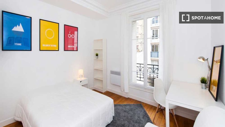 Camera doppia Parigi, 4 camere, 60m² — foto 2