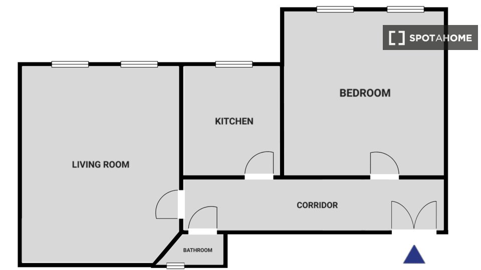 Apartment Vienna, 1 bed, 54m² — photo 11