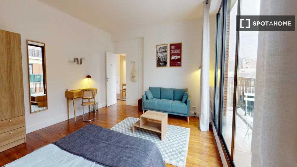 Camera doppia Parigi, 5 camere, 160m² — foto 16