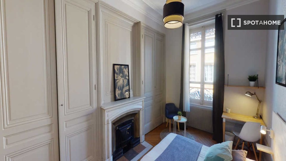Camera doppia Lione, 3 camere, 80m² — foto 10