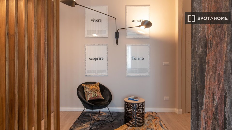 Apartment Turin, 1 bed, 75m² — photo 14
