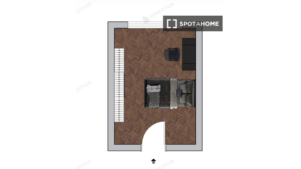 Double room Rome, 5 beds, 180m² — photo 39