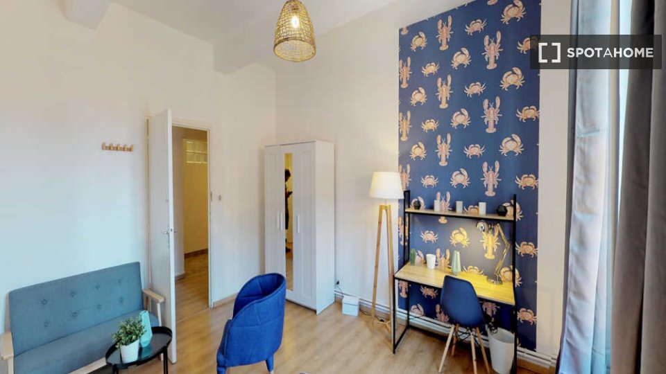 Double room Toulouse, 4 beds, 110m² — photo 1