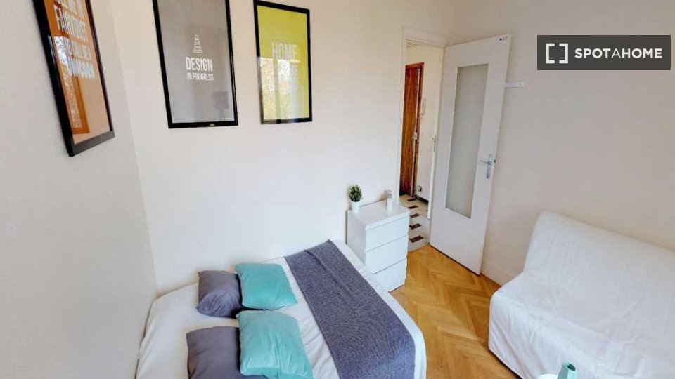 Camera doppia Lione, 3 camere, 50m² — foto 17