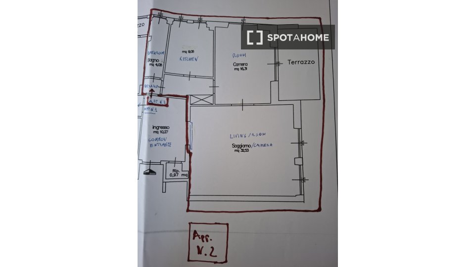 Apartment Rome, 2 beds, 70m² — photo 49