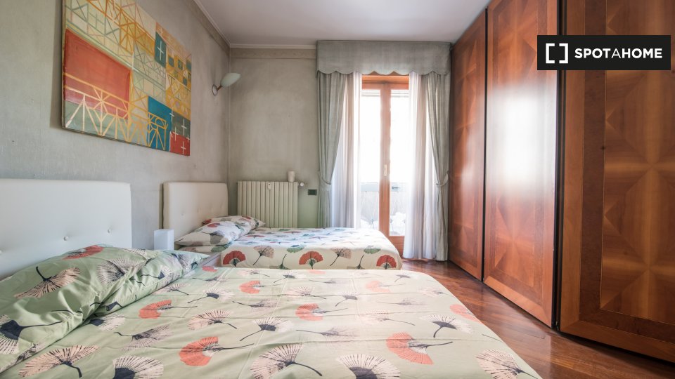 Camera doppia Milano, 4 camere, 130m² — foto 7