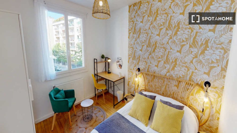 Camera doppia Lione, 4 camere, 70m² — foto 11