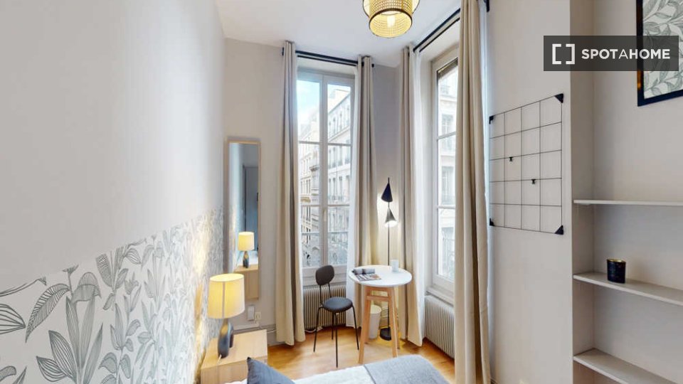 Habitación doble Lyon, 7 habitaciones, 150m² — foto 20