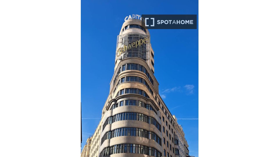 Estudio en alquiler en Justicia, Madrid