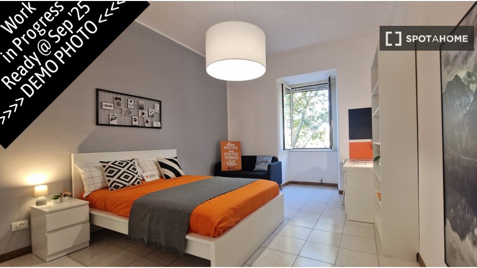 Double room Rome, 3 beds — photo 4