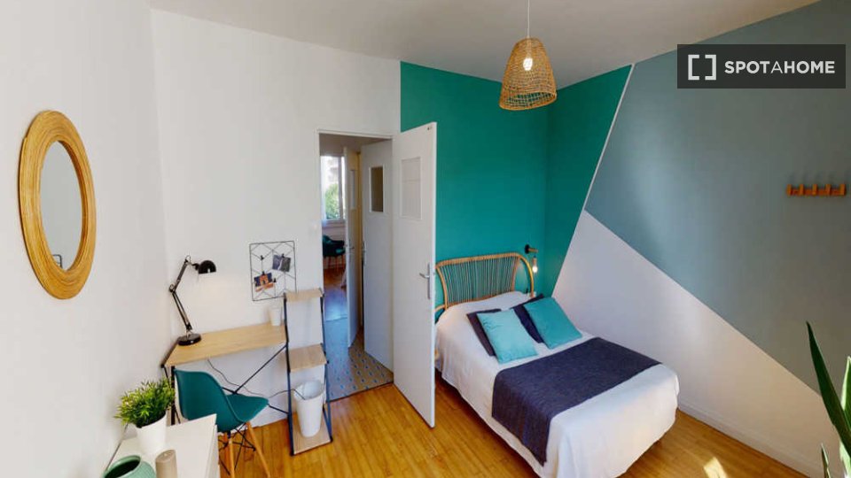 Camera doppia Lione, 4 camere, 70m² — foto 15