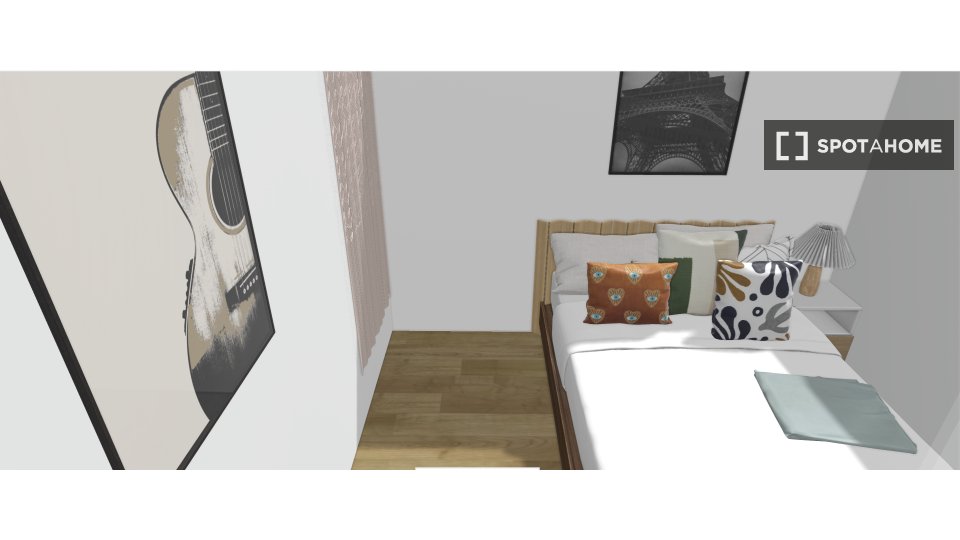 Double room Madrid, 4 beds, 85m² — photo 5