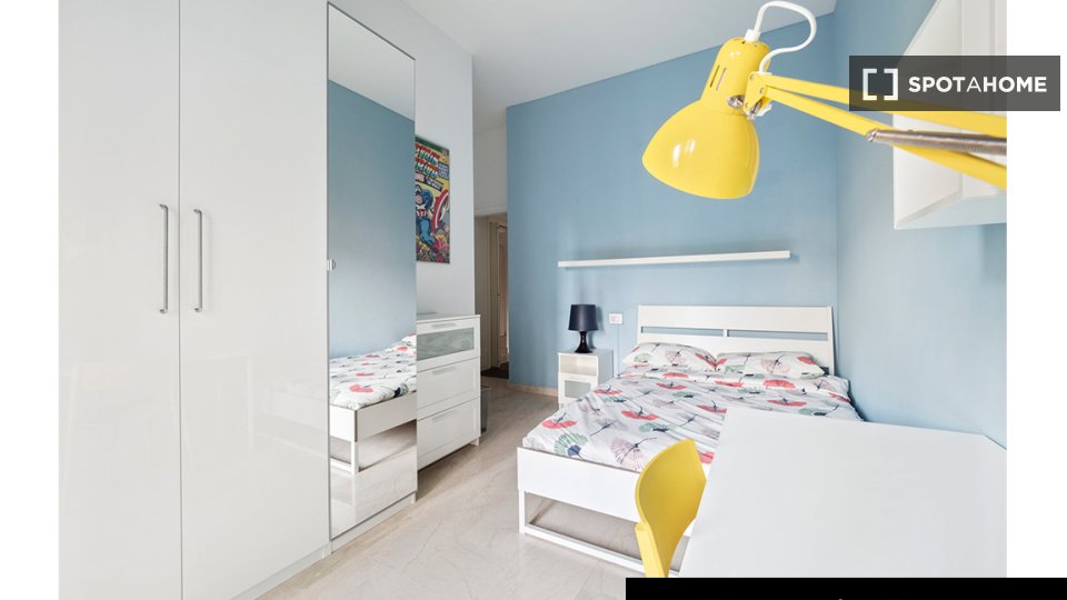Double room Milan, 6 beds, 126m² — photo 1