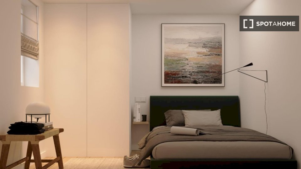 Double room Lisbon, 1 bed — photo 11