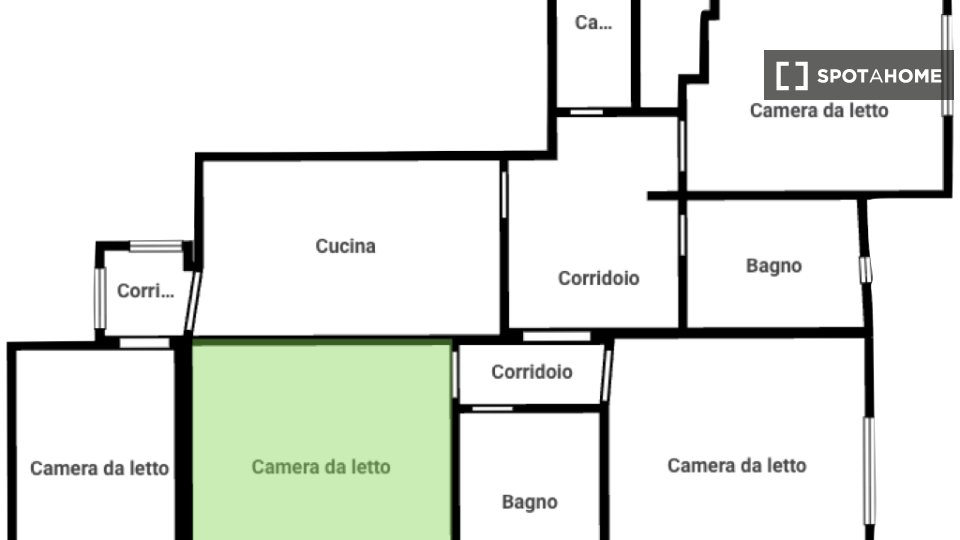Double room Padua, 4 beds — photo 13