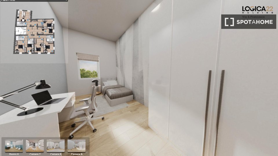 Double room Padua, 6 beds — photo 16