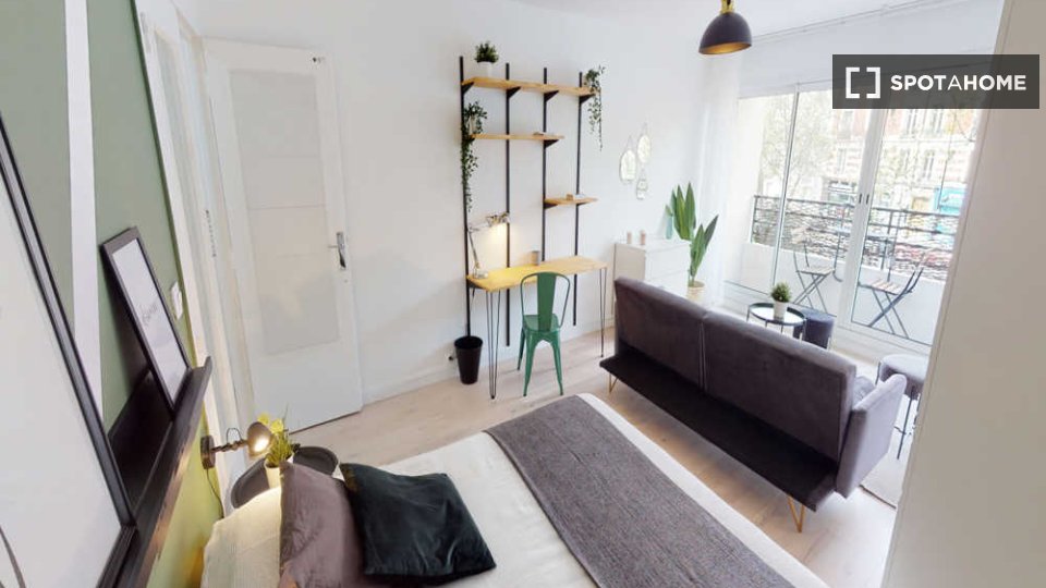 Habitación doble París, 4 habitaciones, 70m² — foto 15