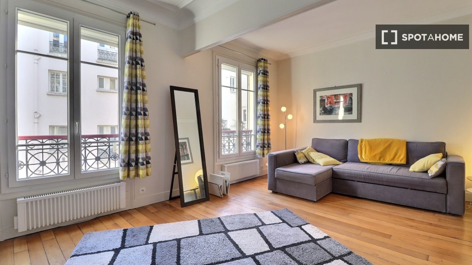 Appartamento con 1 camera da letto in affitto a Les Batignolles, Parigi - a Parigi