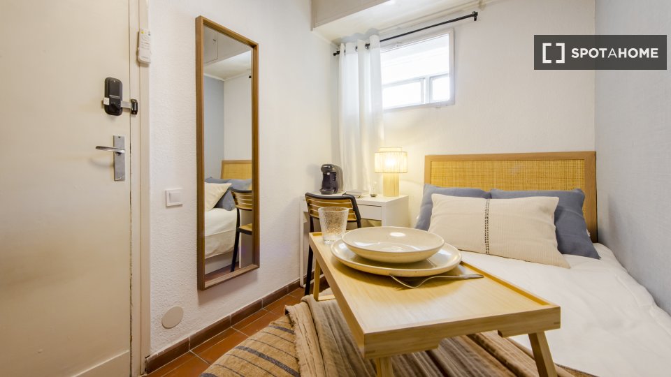 Camera in un appartamento condiviso con 7 camere da letto a Casa de Campo. - a Madrid