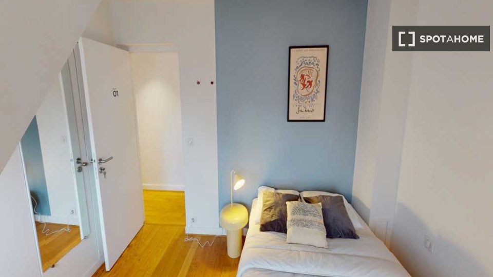 Camera doppia Parigi, 4 camere, 90m² — foto 15