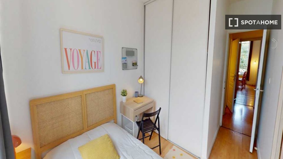 Camera doppia Lione, 3 camere, 80m² — foto 18
