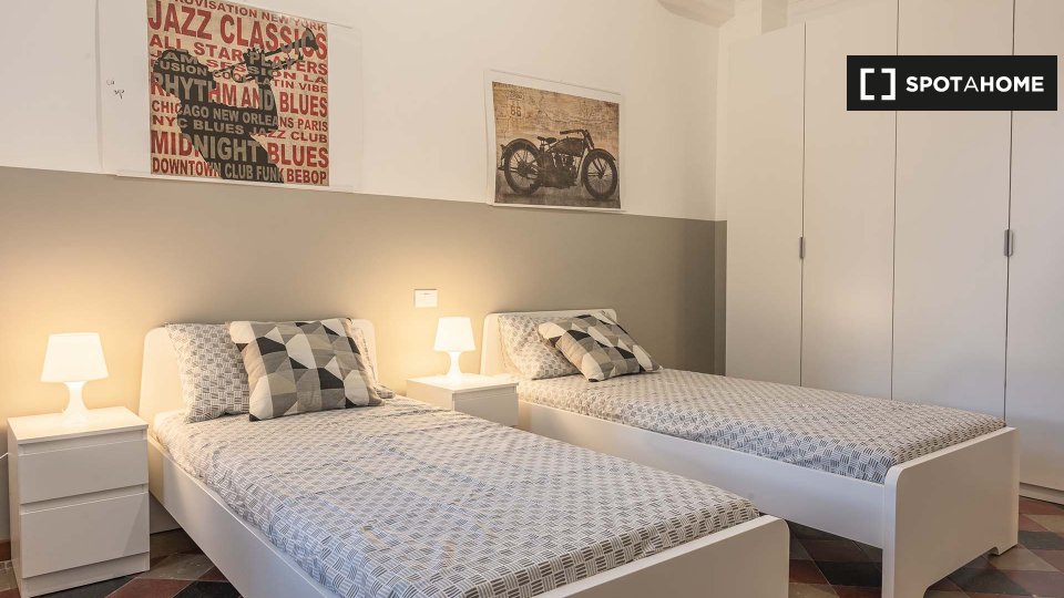 Double room Milan, 4 beds, 90m² — photo 1