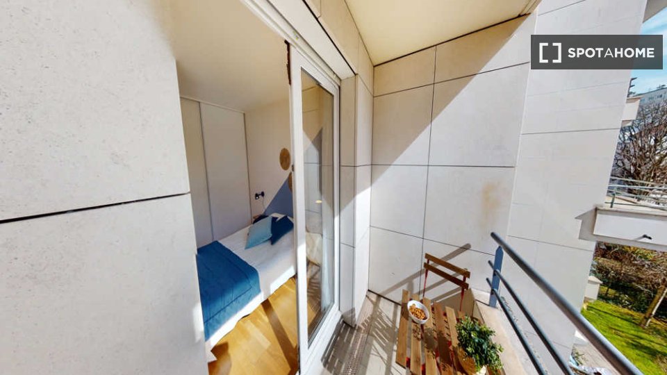 Double room Paris, 4 beds, 90m² — photo 1