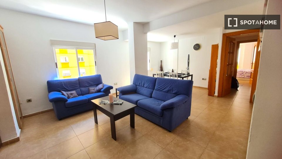 Piso de 2 habitaciones en alquiler en La Trinidad Este, Málaga