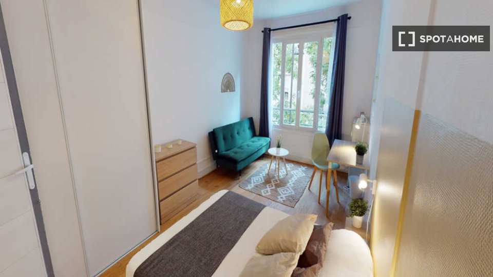 Camera doppia Parigi, 3 camere, 80m² — foto 7