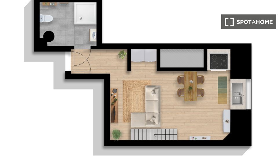 Apartment Lisbon, 1 bed — photo 7