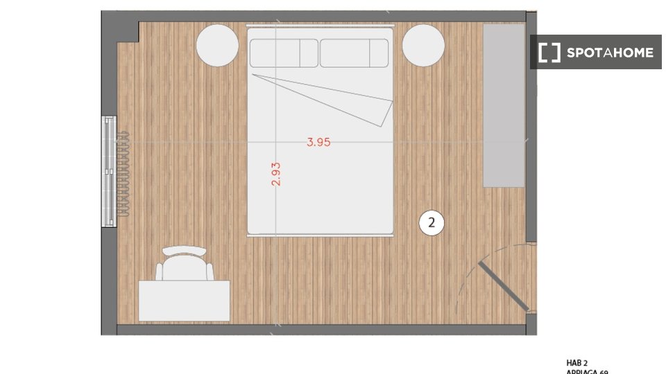 Double room Madrid, 5 beds — photo 16