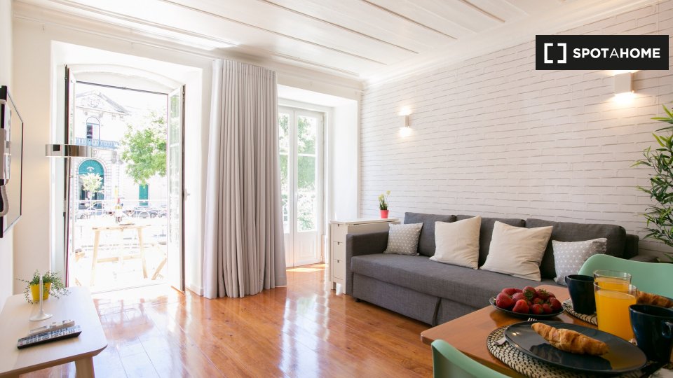 Studio apartment for rent in Estrela, Lisbon (ref 429468) Spotahome