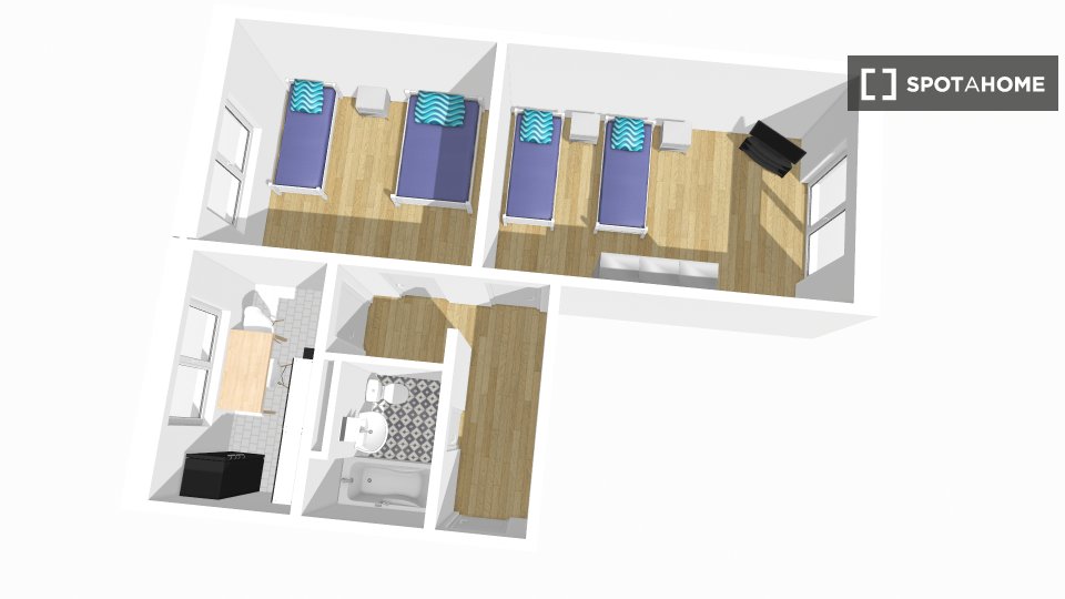 Apartment Berlin, 2 beds, 50m² — photo 10