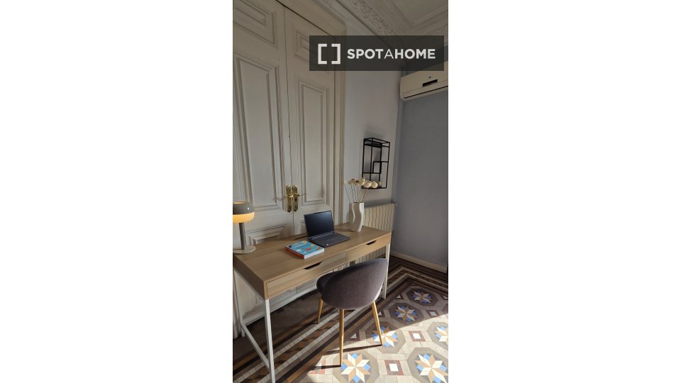Chambre double Barcelone, 10 chambres, 210m² — photo 13
