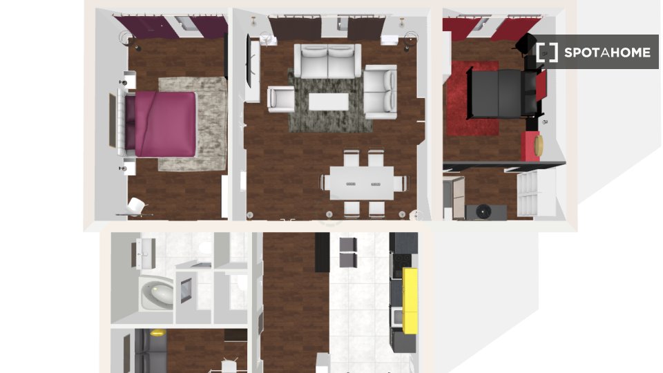 Apartment Budapest, 3 beds — photo 15